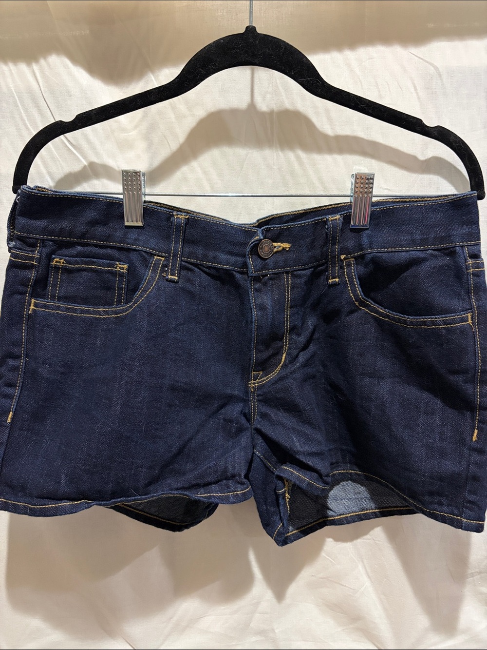 Old Navy Dark Blue Denim Jean Shorts